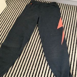 Aviator nation kids sweatpants great condition